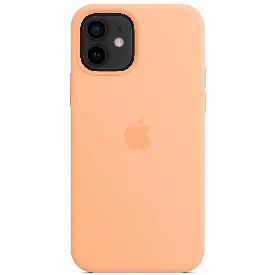 Чехол Apple iPhone 12/ 12 Pro Silicone Case MK023, Cantaloupe, Оранжевый